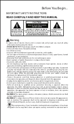 Preview for 2 page of Mahli MDB-90 Instruction Manual