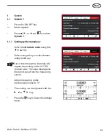 Предварительный просмотр 63 страницы Mahr 3723010 Operating Instructions Manual