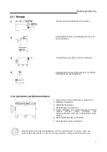 Предварительный просмотр 7 страницы Mahr LINEAR 100 Operating Instructions Manual