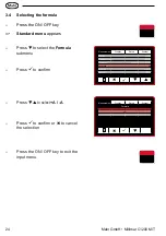 Preview for 24 page of Mahr Millimar C 1200 M/T Operating Instructions Manual