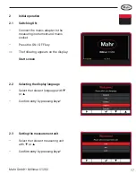 Preview for 17 page of Mahr Millimar C 1202 Operating Instructions Manual