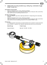 Предварительный просмотр 9 страницы Mahr Multimar 844 T Operating Instructions Manual