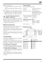 Preview for 9 page of Maico DRH 16-5 R Mounting & Operating Instructions