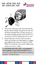 Предварительный просмотр 47 страницы Maico DZQ B Series Installation And Operating Instructions Manual