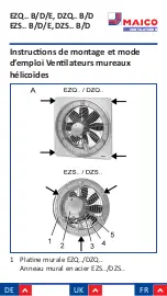 Предварительный просмотр 66 страницы Maico DZQ B Series Installation And Operating Instructions Manual