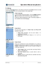 Предварительный просмотр 68 страницы Maico easyScreen Operation Manual
