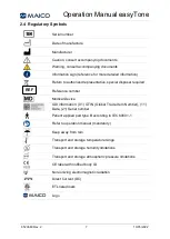 Preview for 9 page of Maico easyTone Operation Manual