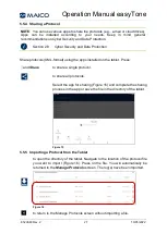 Preview for 29 page of Maico easyTone Operation Manual