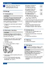 Preview for 8 page of Maico ECA piano STANDARD Mounting And Operating Instructions