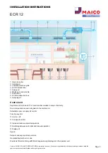 Preview for 2 page of Maico ECR 12 Installation Instructions