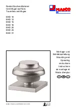 Maico EHD Series Mounting And Operating Instructions preview