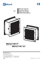 Предварительный просмотр 1 страницы Maico elicent BUILT-IN 12 Instruction Manual