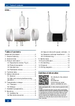 Preview for 2 page of Maico ERK 100 ST Mounting And Operating Instructions