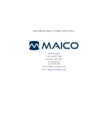 Preview for 73 page of Maico Ero Scan Pro Operating Instructions Manual