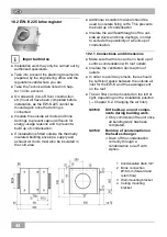 Предварительный просмотр 44 страницы Maico EW-D Mounting And Operating Instructions