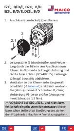 Preview for 21 page of Maico EZQ B Series Manual