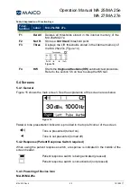 Preview for 23 page of Maico MA 2 Series Operation Manual