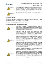 Preview for 11 page of Maico MA 25 Operation Manual