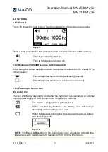 Preview for 22 page of Maico MA 25 Operation Manual