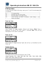 Preview for 13 page of Maico MA 25e Operating Instructions Manual