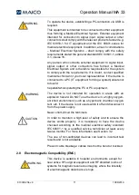 Preview for 13 page of Maico MA 33 Operation Manual