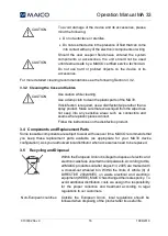 Preview for 18 page of Maico MA 33 Operation Manual