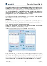 Preview for 40 page of Maico MA 33 Operation Manual