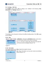 Preview for 73 page of Maico MA 33 Operation Manual