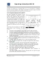 Preview for 12 page of Maico MA 53 Operating Instructions Manual