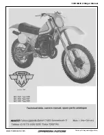 Предварительный просмотр 1 страницы Maico MC 250 1980 Manual