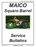 Maico MC 400 Service Bulletin preview