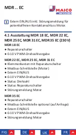 Preview for 23 page of Maico MDR 22 EC Mounting And Operating Instructions