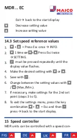 Preview for 106 page of Maico MDR 22 EC Mounting And Operating Instructions