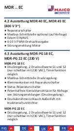 Предварительный просмотр 24 страницы Maico MDR EC Series Mounting And Operating Instructions