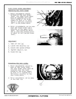 Preview for 25 page of Maico Motocross 250 1981 Technical Data, Owner'S Manual