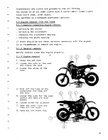 Предварительный просмотр 42 страницы Maico Motocross 250 Technical Data, Owner'S Manual