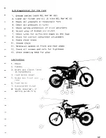 Предварительный просмотр 70 страницы Maico Motocross 250 Technical Data, Owner'S Manual