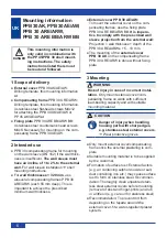 Preview for 6 page of Maico PPB 30 AK Mounting Information