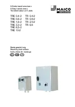 Maico TR 0,4-2 Mounting Instructions preview