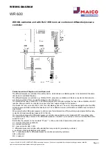 Preview for 4 page of Maico WR 600 Wiring Diagram