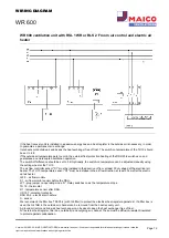 Preview for 12 page of Maico WR 600 Wiring Diagram