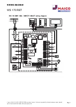 Предварительный просмотр 1 страницы Maico WS 170 KBL Wiring Diagram