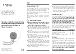 Preview for 1 page of Maico XE 1 Assembly & Operating Instructions