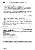 Preview for 13 page of Maidaid Halcyon AMH40 User'S Installation Manual