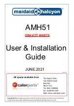 Preview for 1 page of Maidaid Halcyon AMH51 User'S Installation Manual