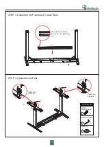 Предварительный просмотр 8 страницы Maidesite Standing Desk Assembly Instructions Manual