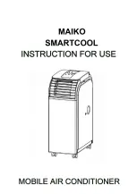 Preview for 18 page of Maiko SMARTCOOL SM26G Instructions For Use Manual