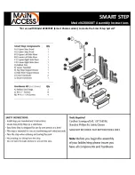 Preview for 2 page of Main Access 200600T Assembly Instructions Manual