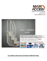 Main Access 200601T Assembly Instructions Manual preview