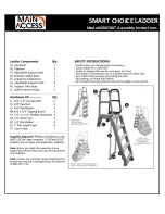 Предварительный просмотр 2 страницы Main Access Smart Choice Ladder Manual